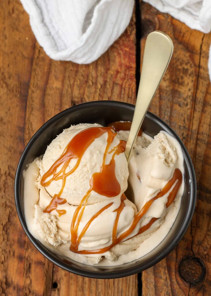 salted caramel ice cream
