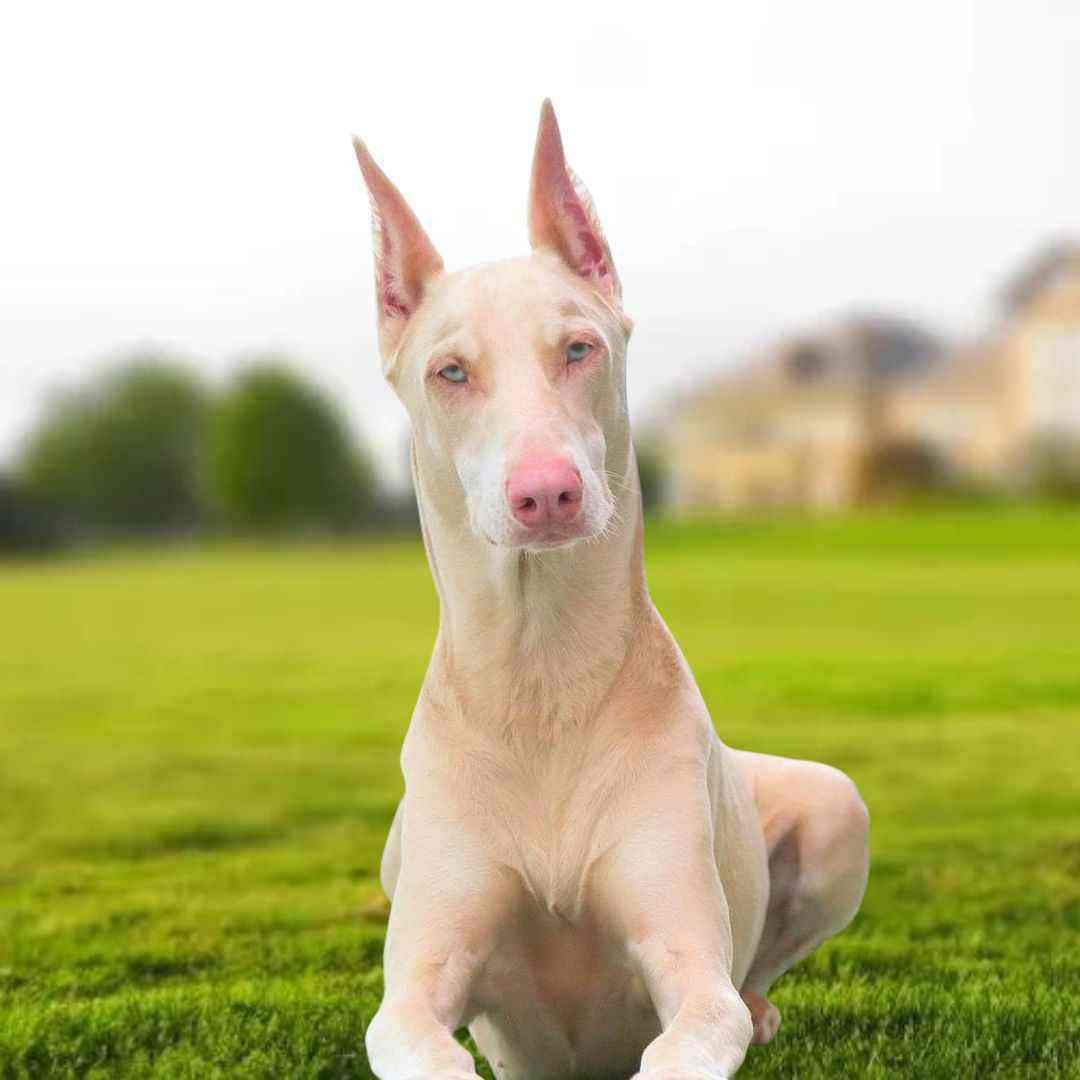 White Doberman