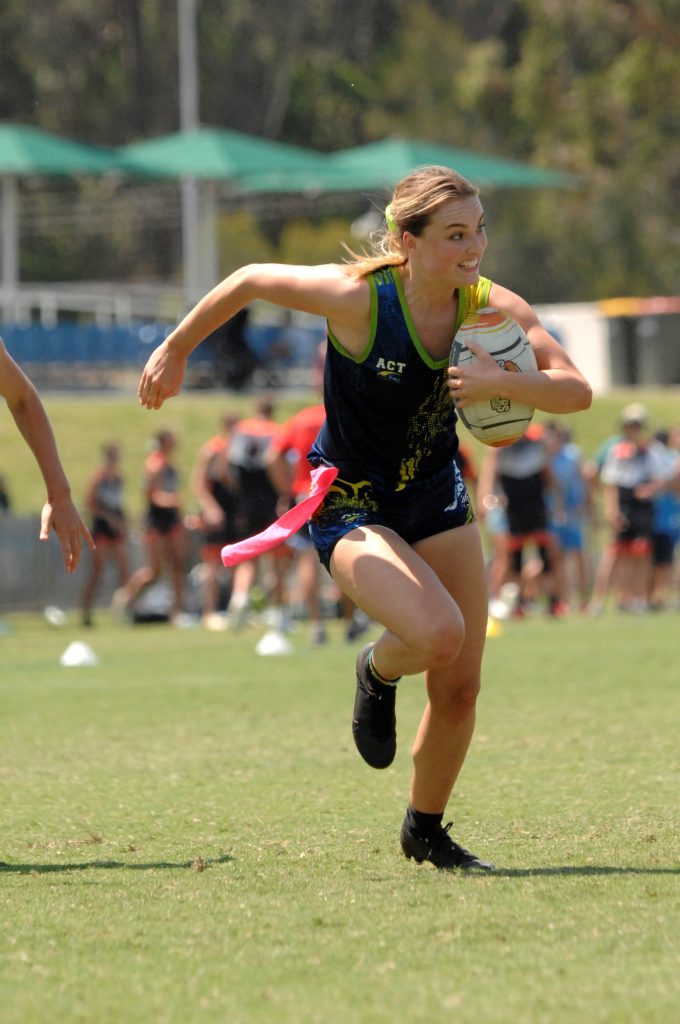 running with the ball