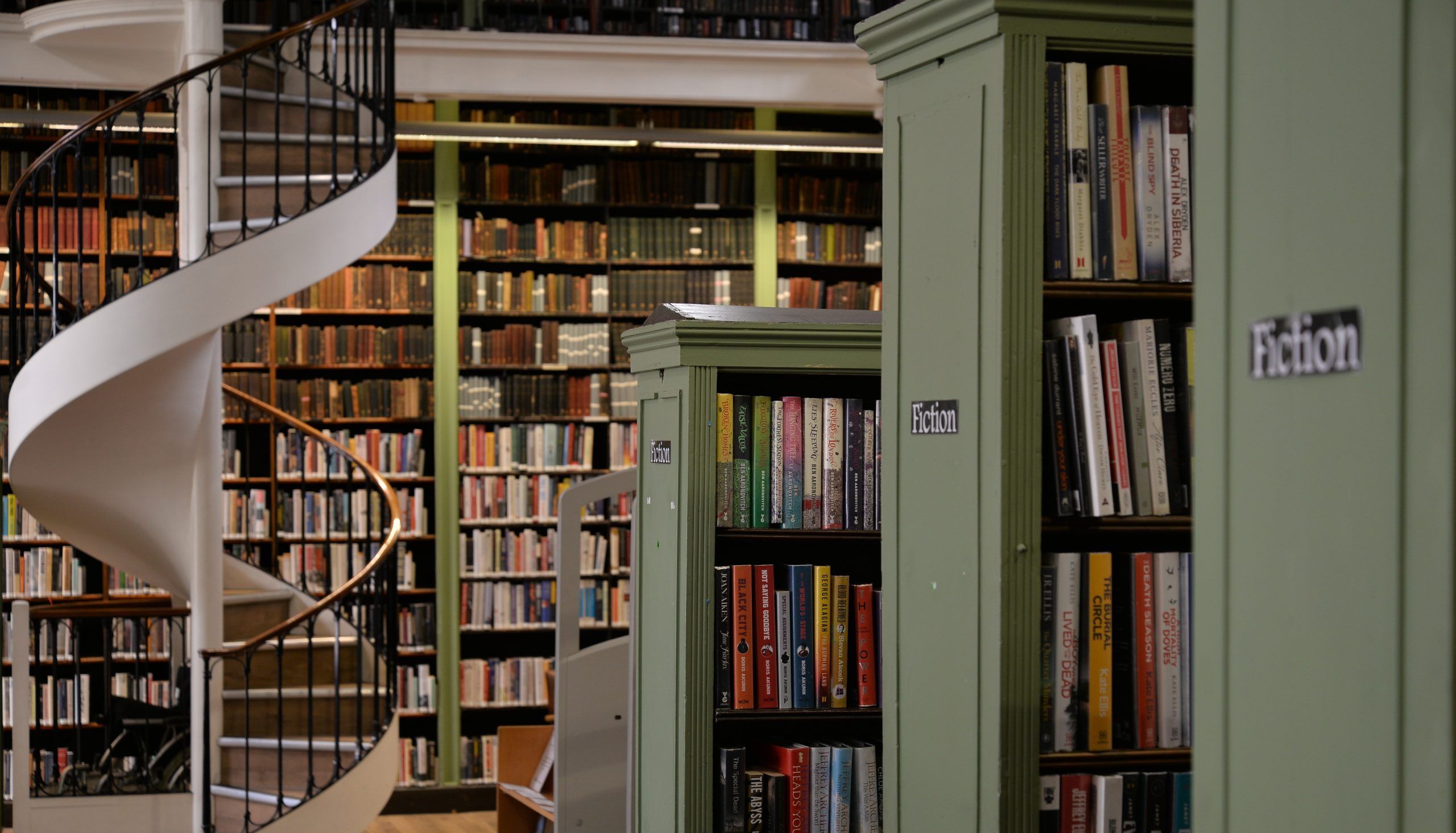 The Library book section