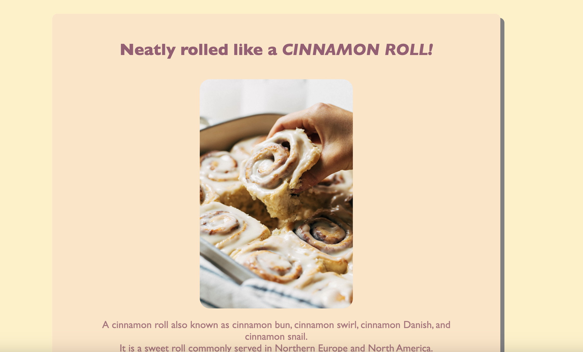 cinnamonrolls-project