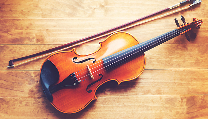 violin and bow