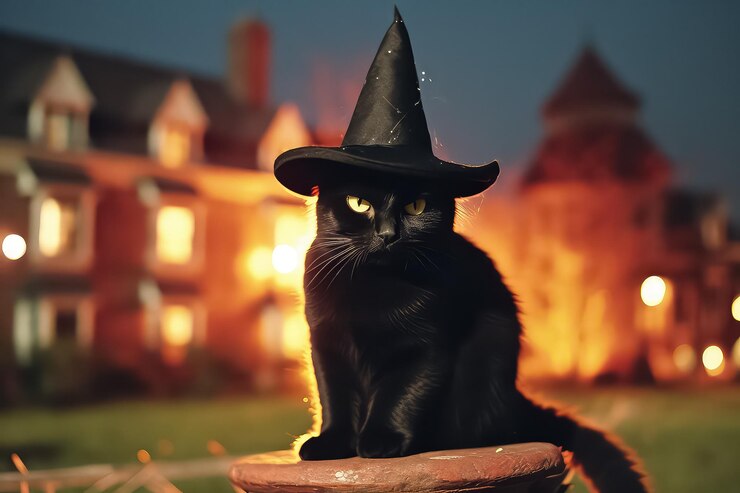 halloween cat