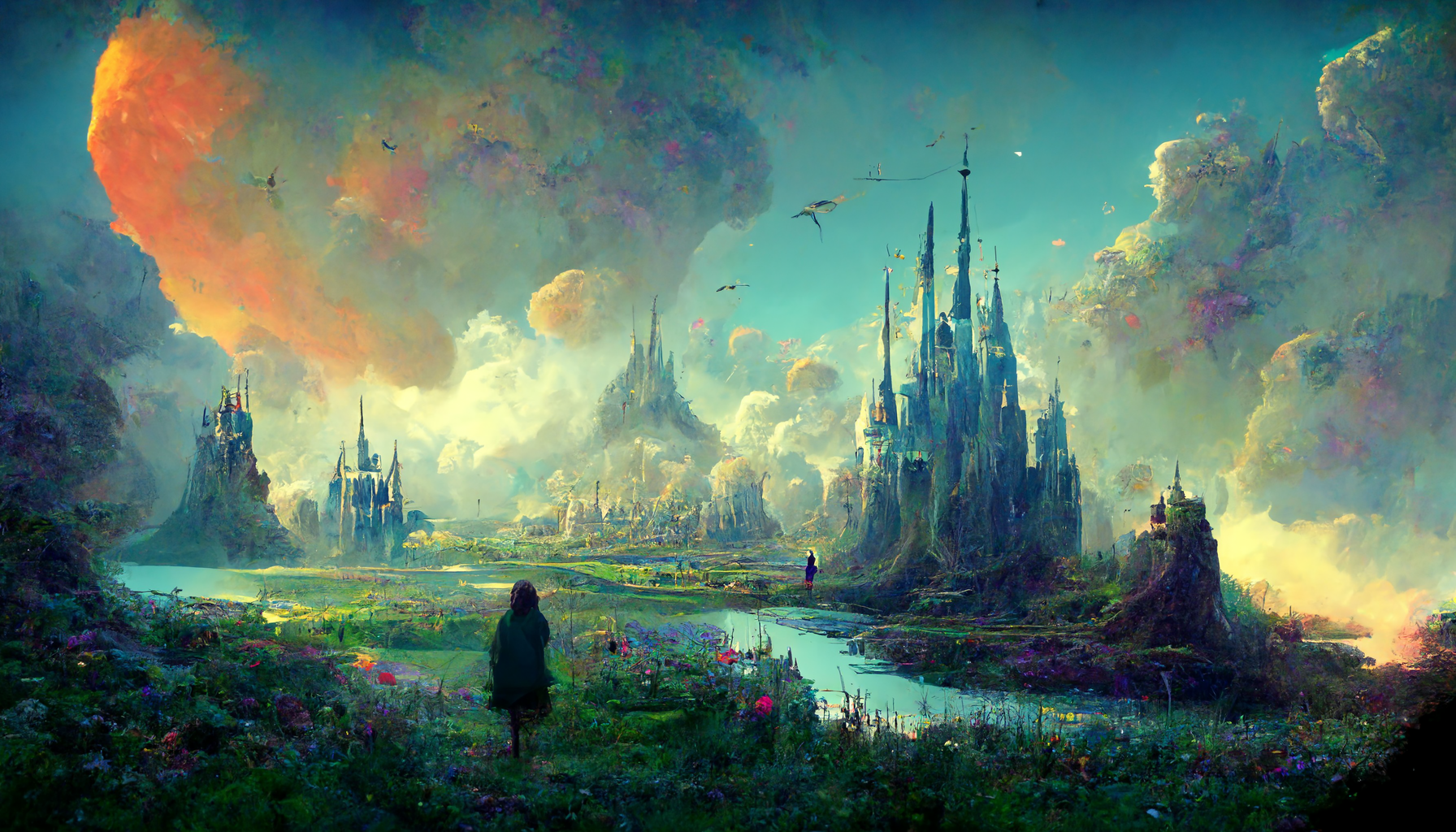 Fantasy landscape