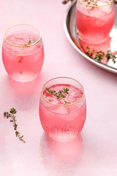 Pink Drinks