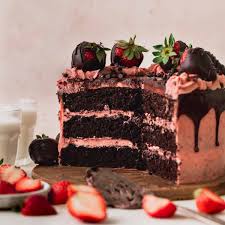 Strawberry Chocolate Cake