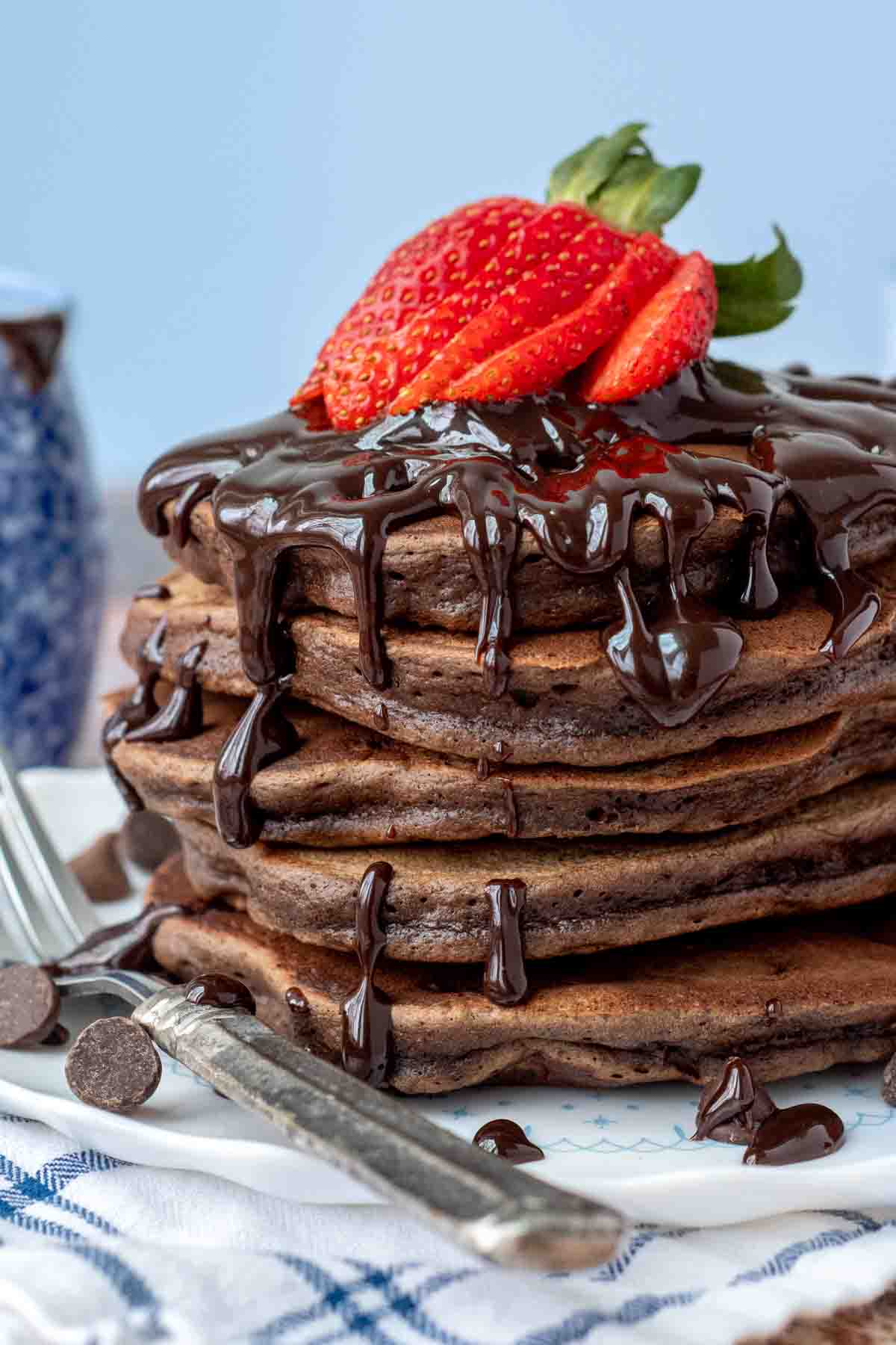 chocoolate pancakes