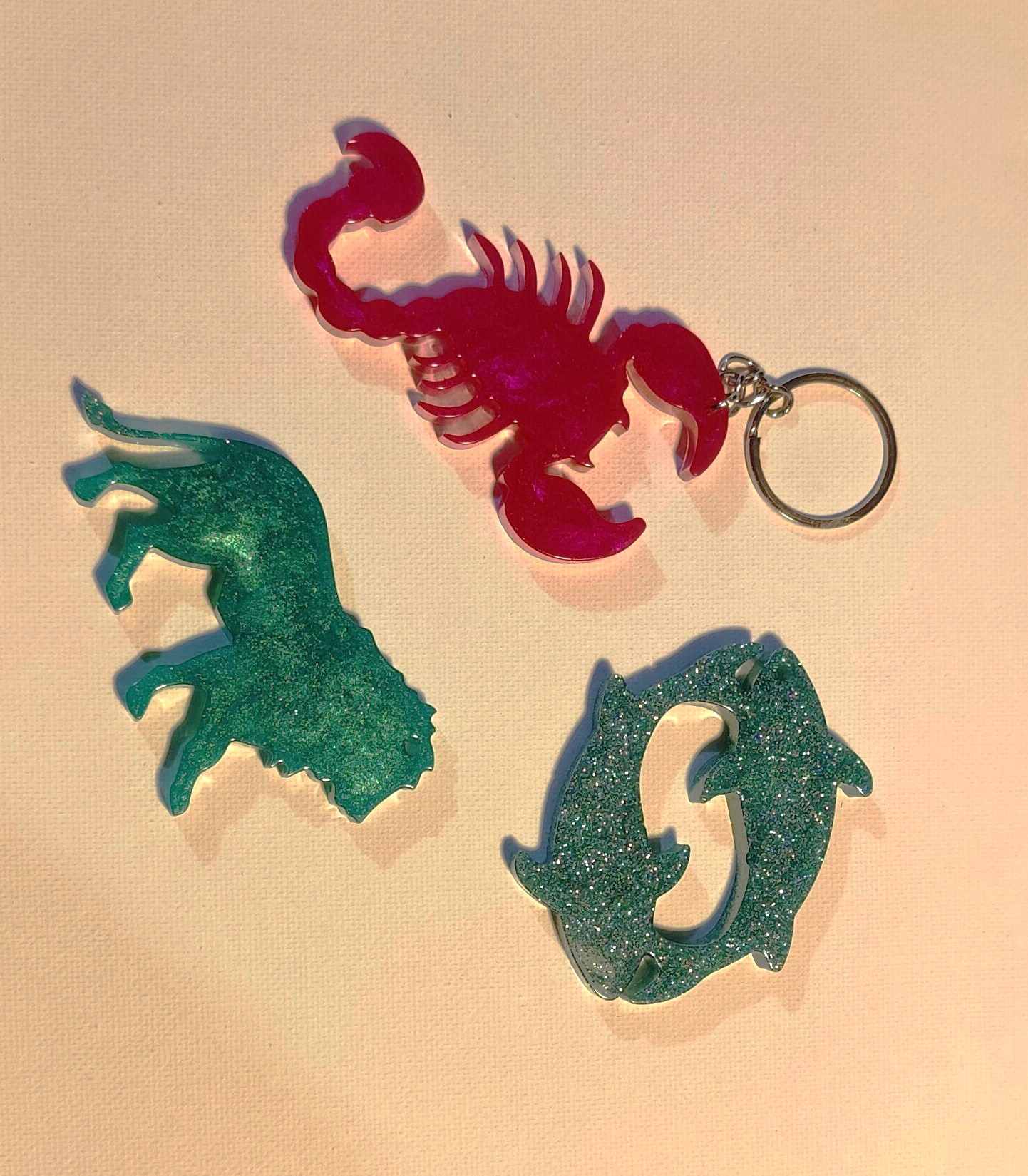 Zodiac keychains