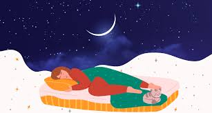 Woman enjoying sound sleep