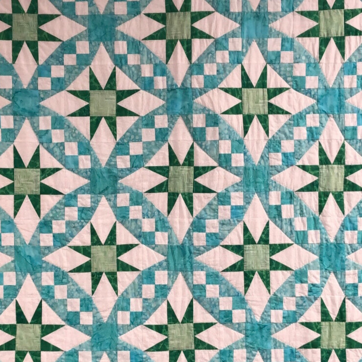 circles and stars quilt