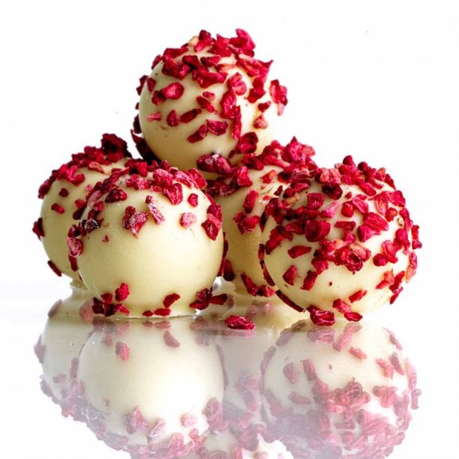 raspberry-champagne-truffles