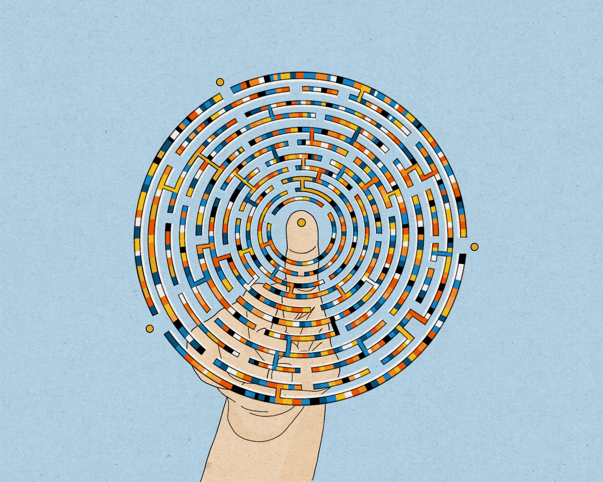 Illustration of a Maze