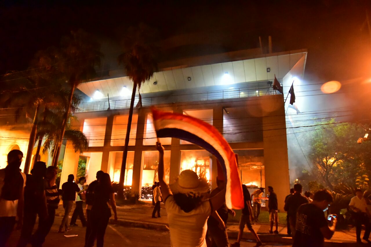 Burning of the Congress