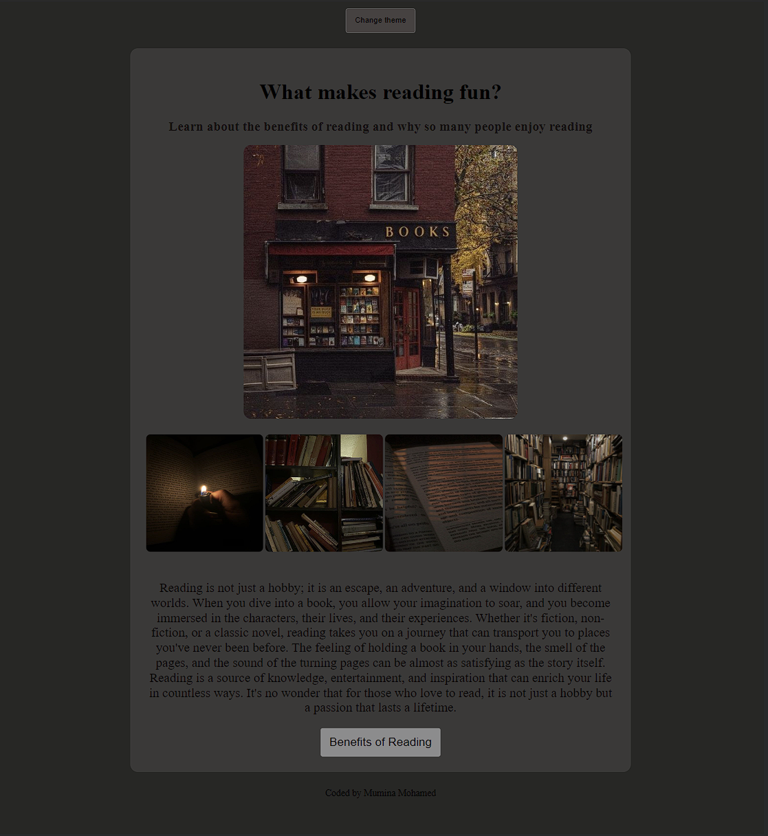 library project preview
