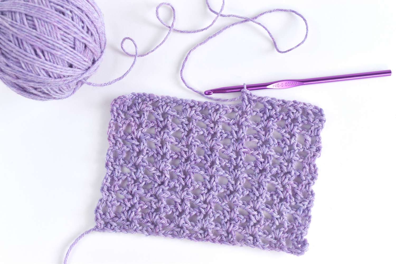 yarn and crochet needle