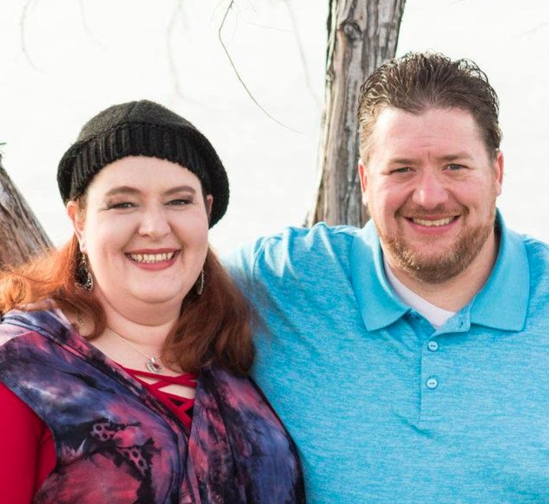 Picure of Mike and his wife Christina.