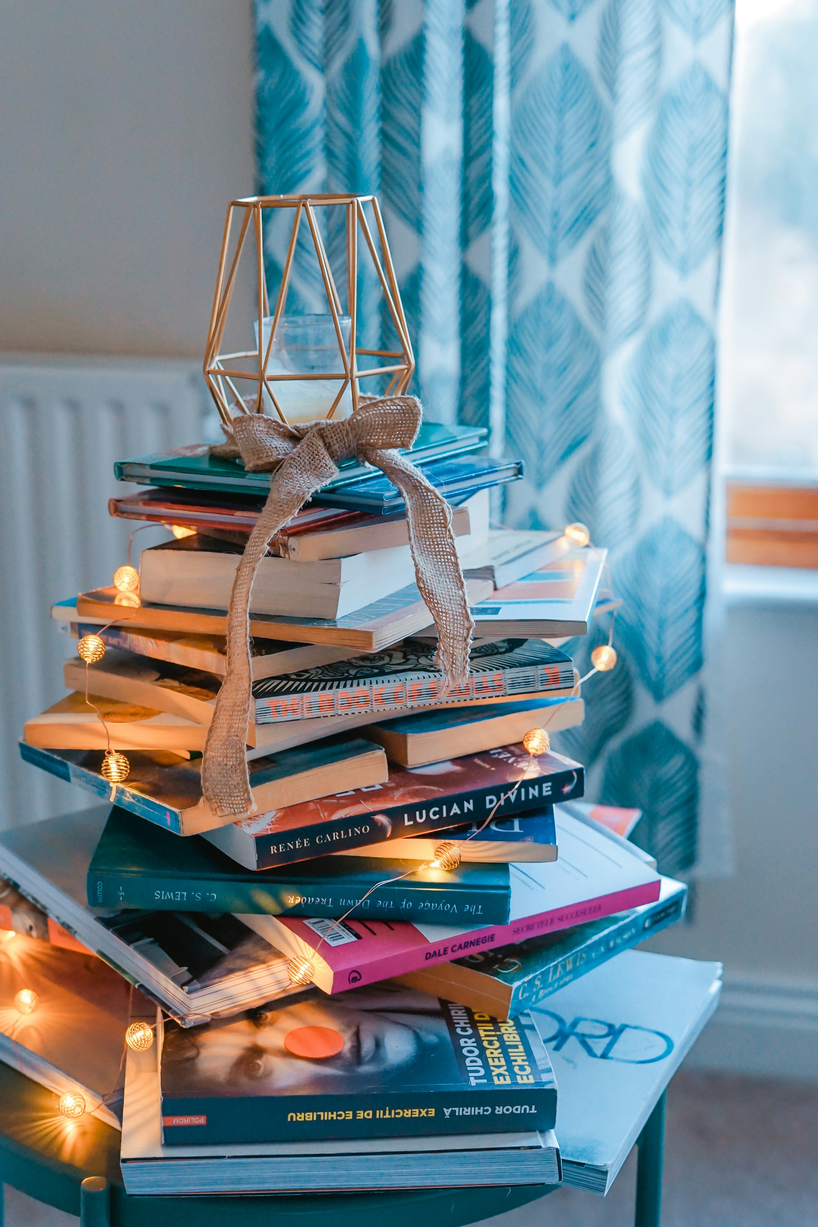 book stack