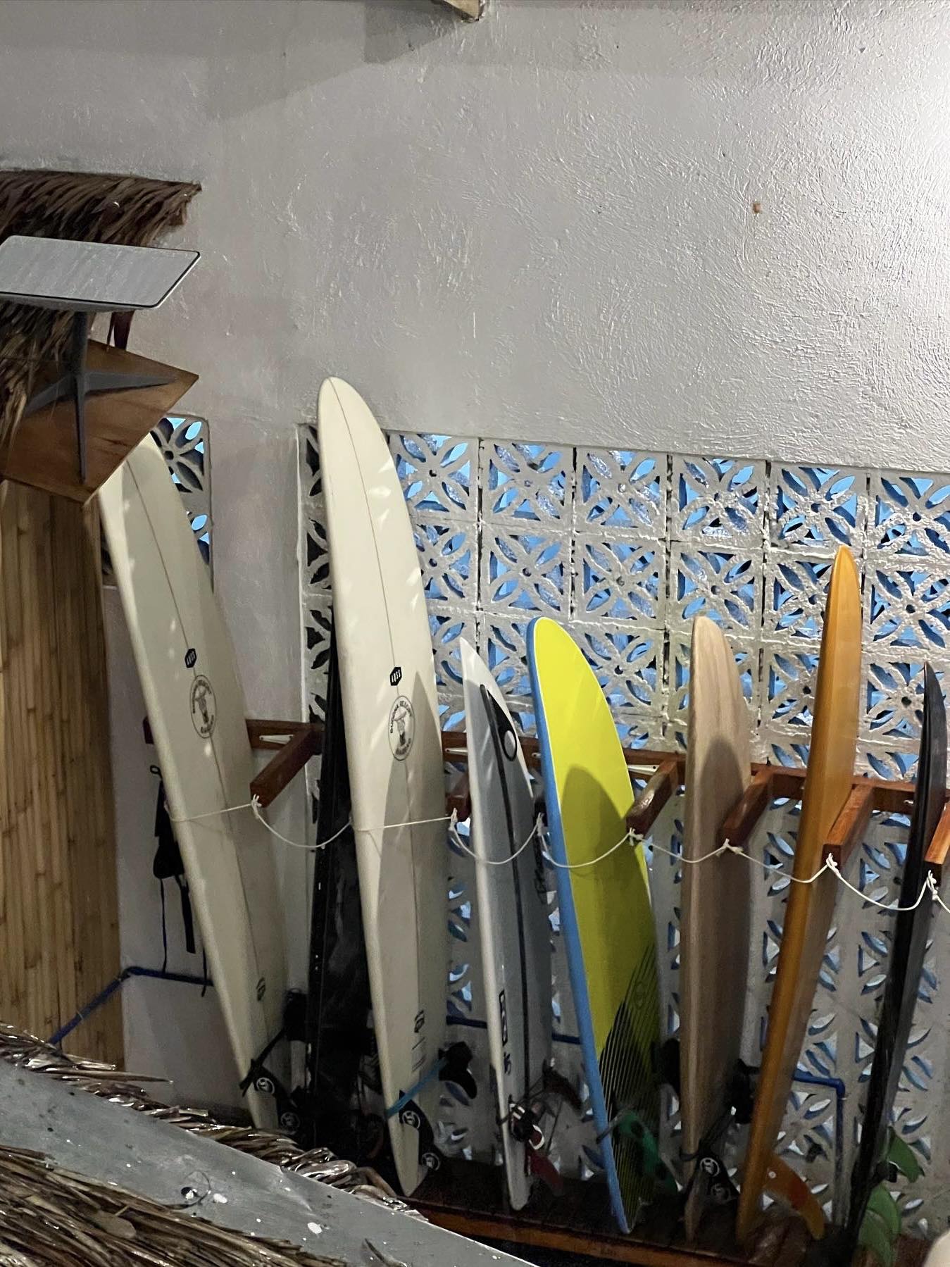 hostel surfboards