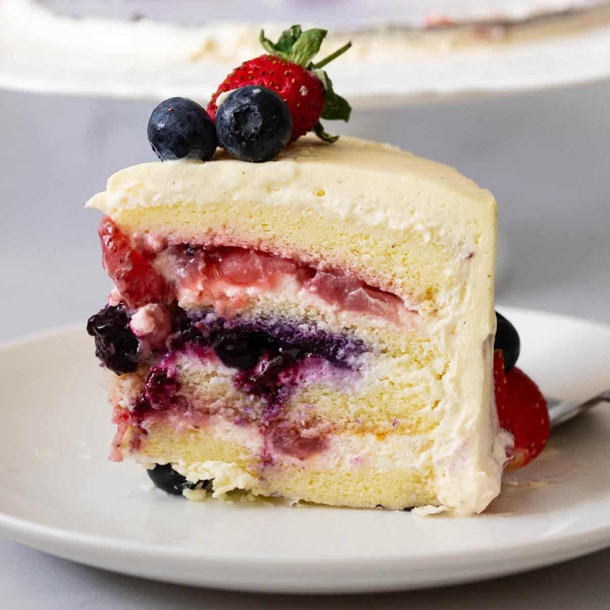  Sweet Berry Cake