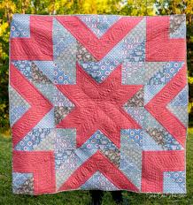 Half Square Triangles star