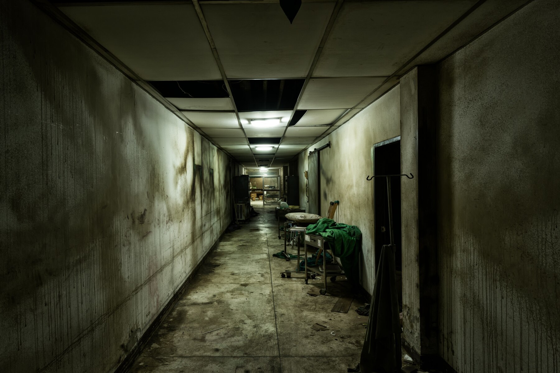 psychiatric hospital corridor