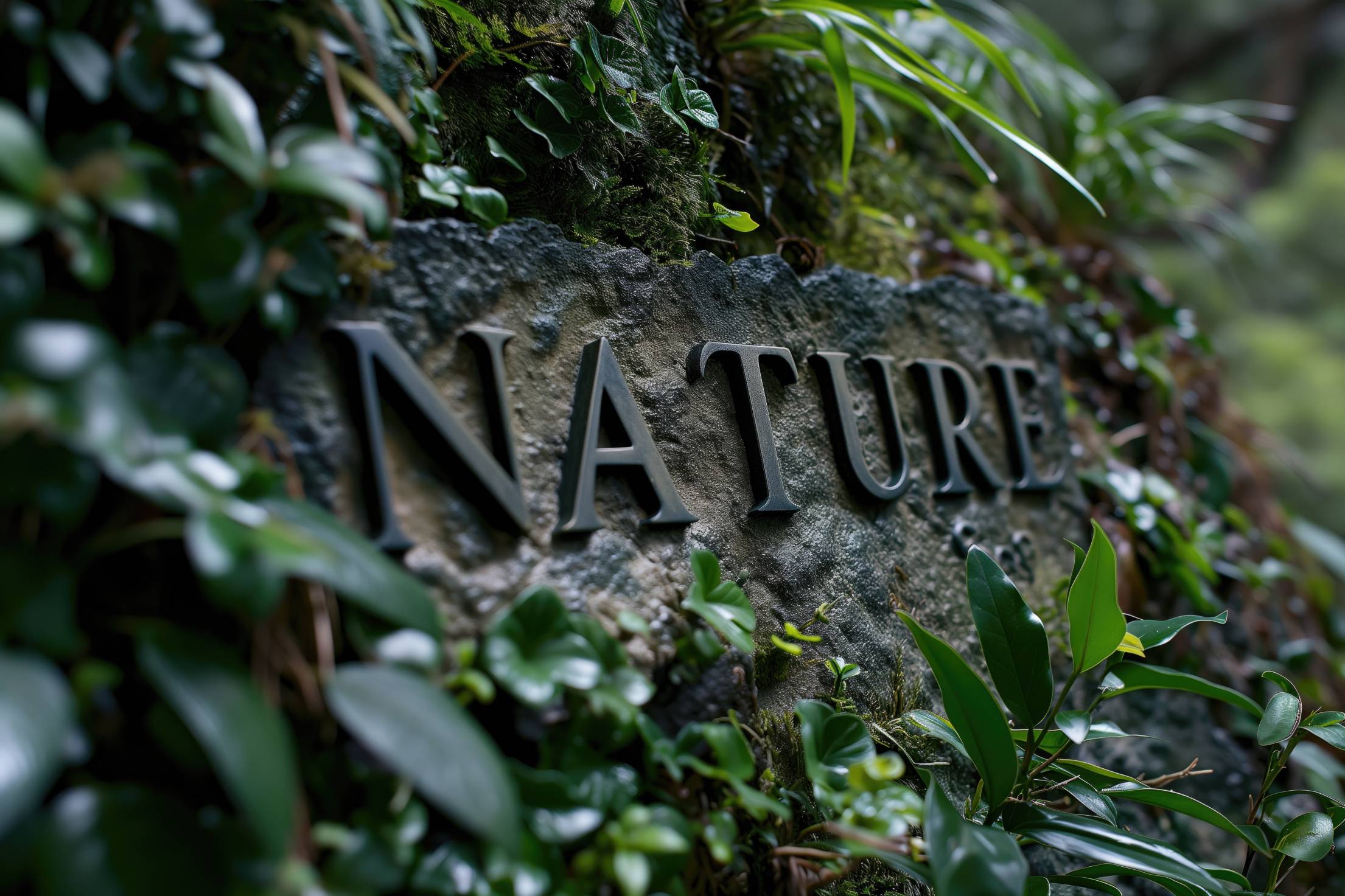 picture of the word nature