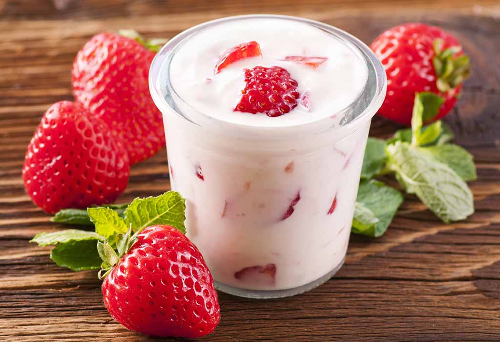  strawberry Yoghurt