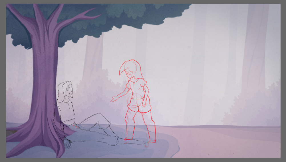 Final shot with roughs