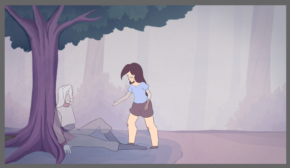 final shot with full colored animation