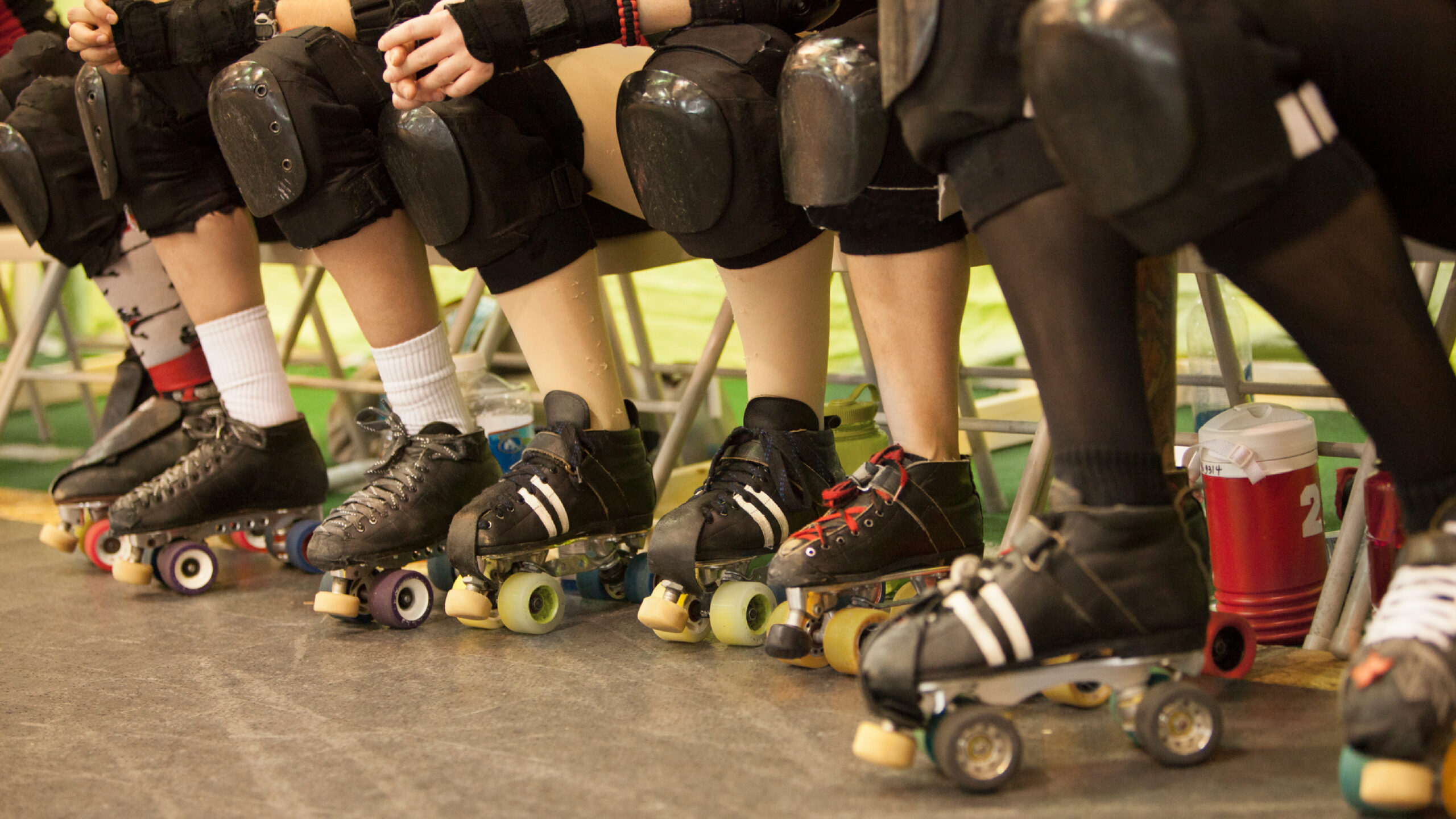 Roller derby skates