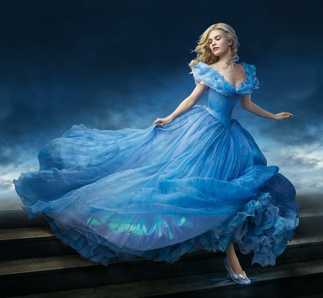Lily James as Cinderella