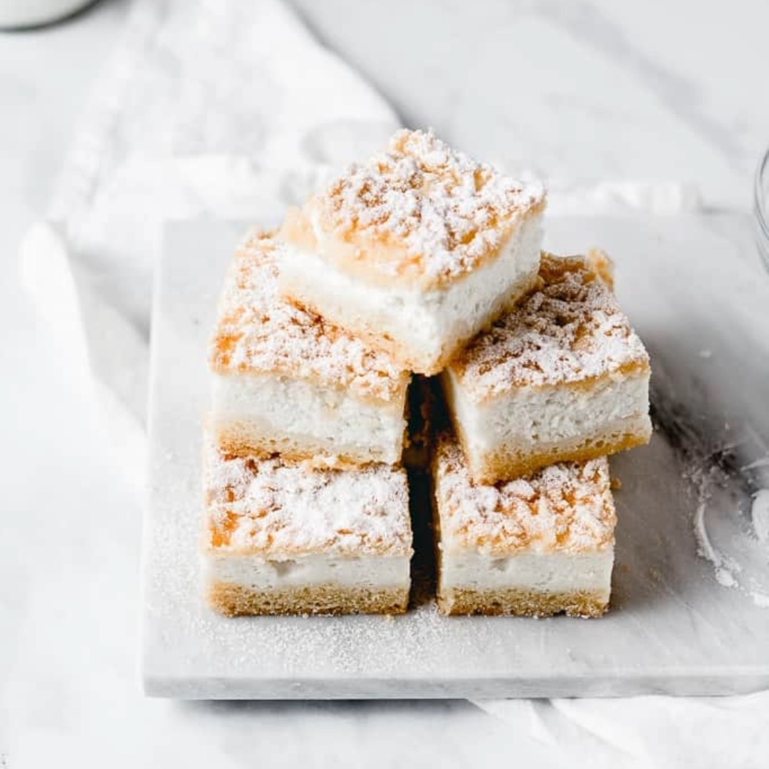 Yogurt Lemon Pie Bars