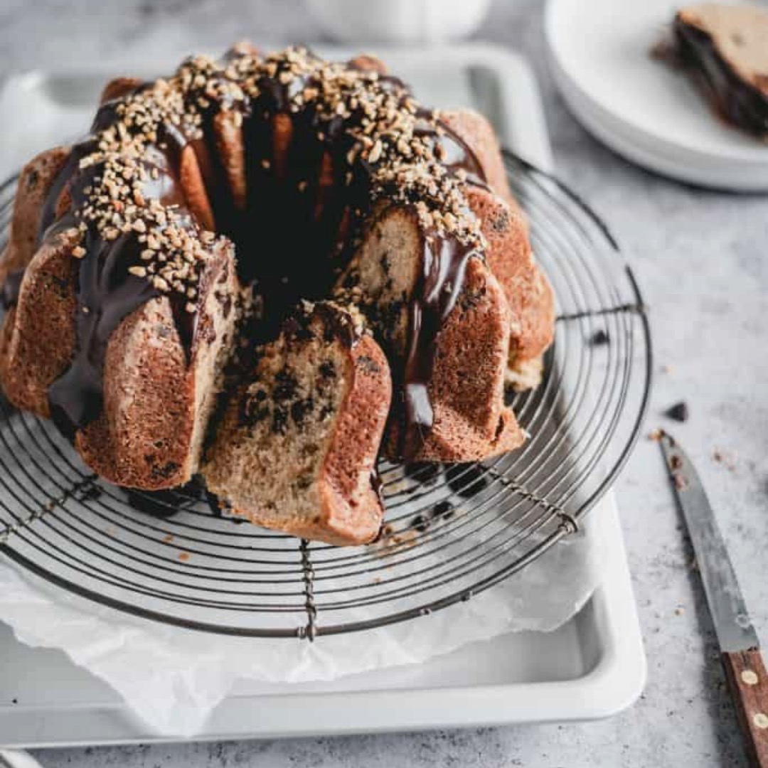 Chocolate Chip Banana Cake