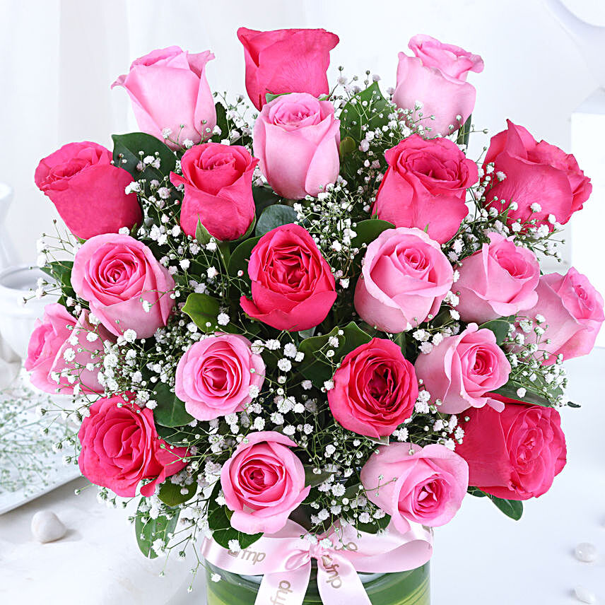 pink roses