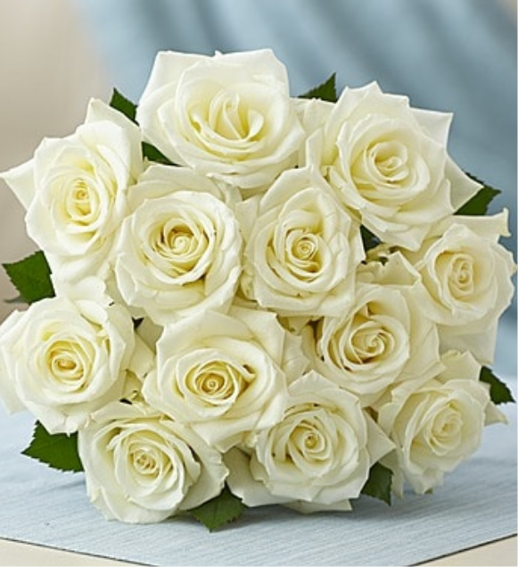  white roses