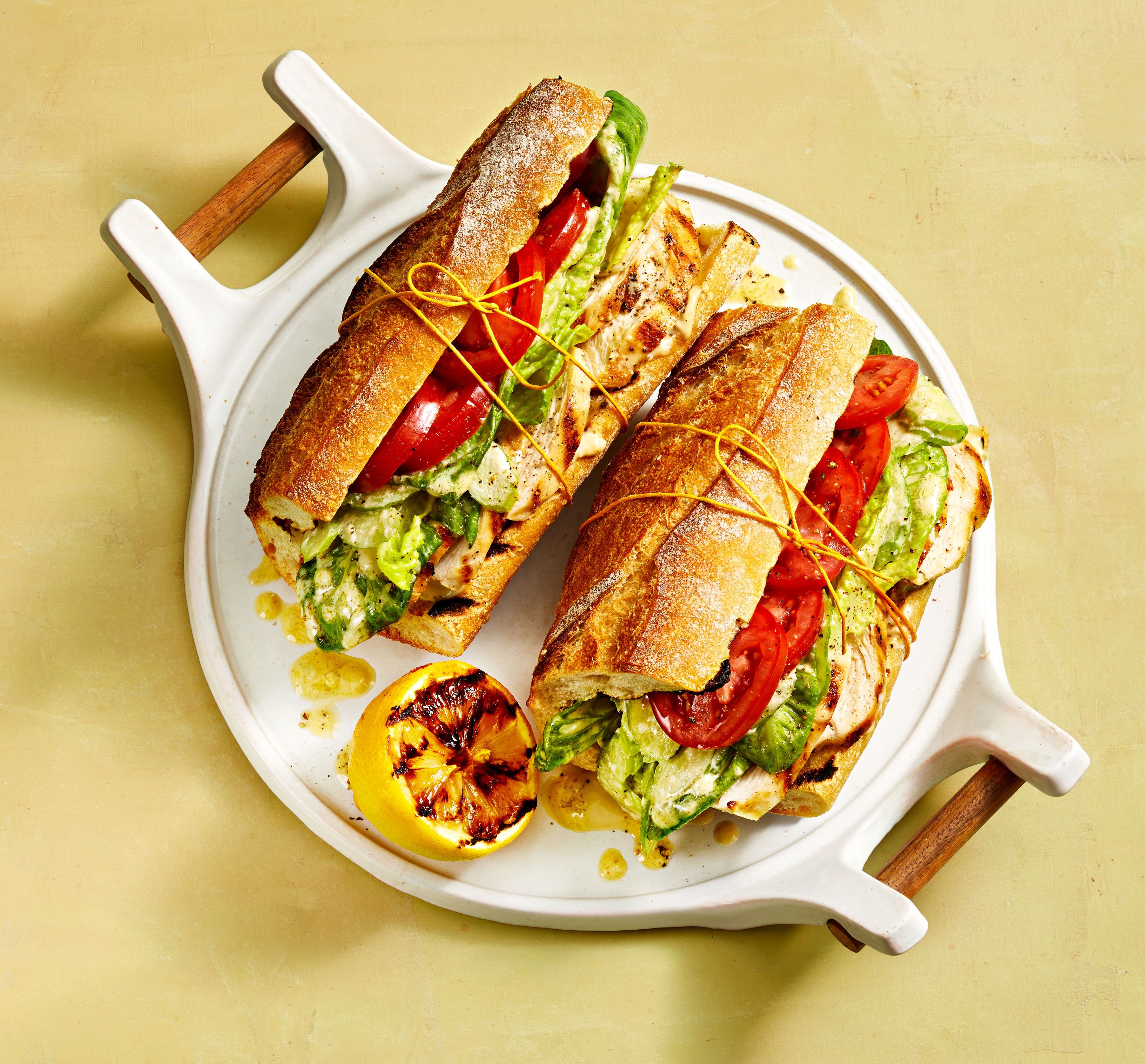 Stacked Healthy Baguette