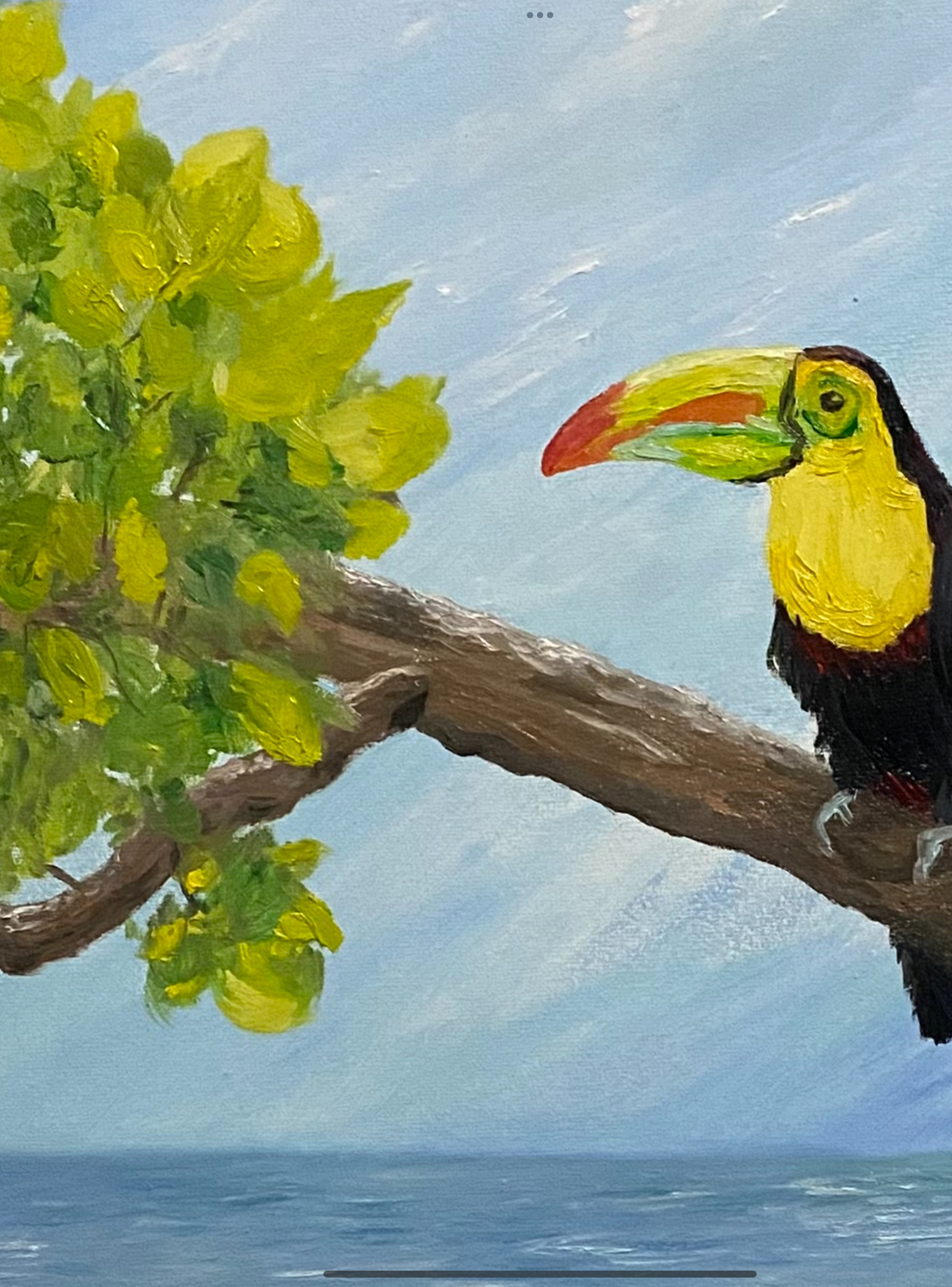 Puerto Viejo-Costa Rica- oil painting