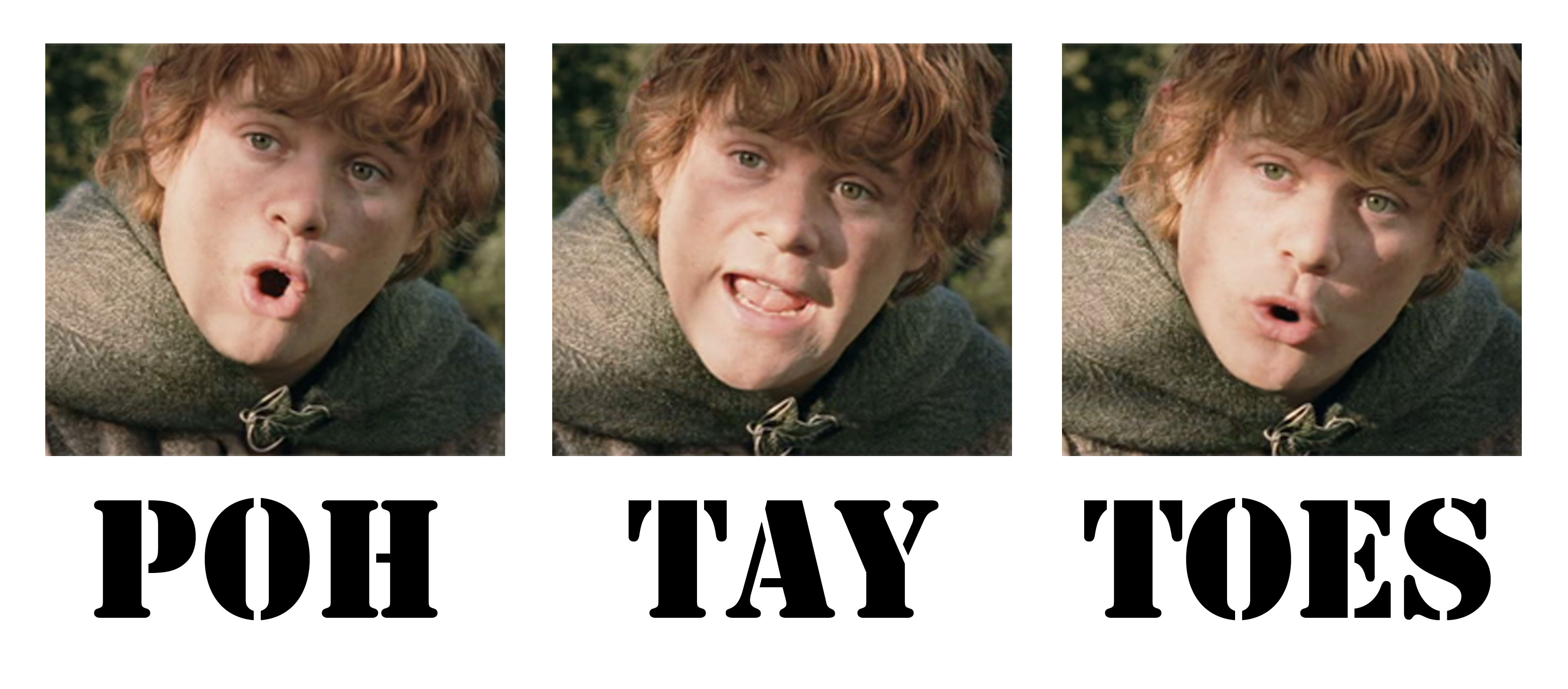 Sam Wise and potatoes