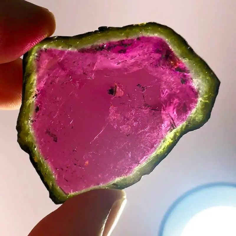 Slice of Tourmaline