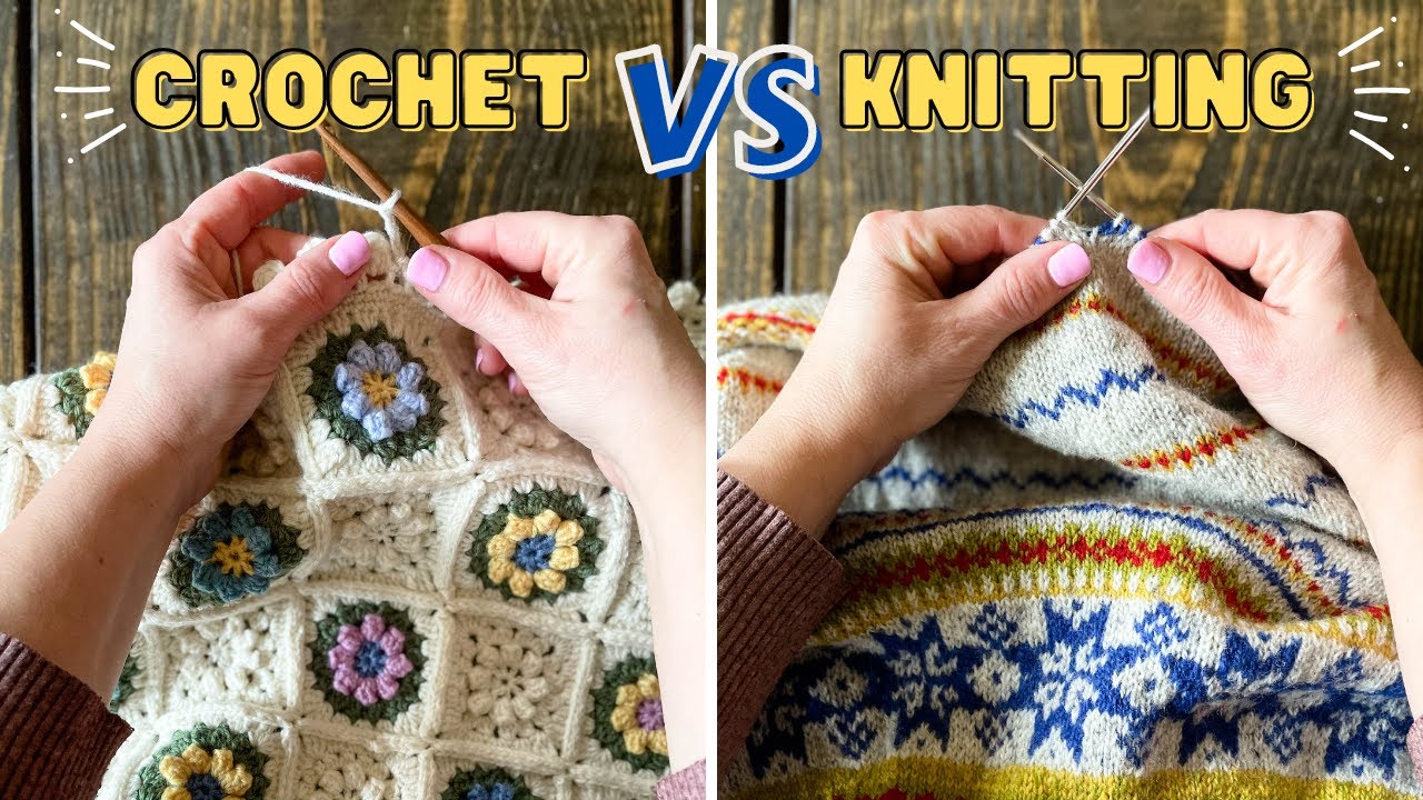 crochet versus knitting