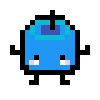 blue junimo icon