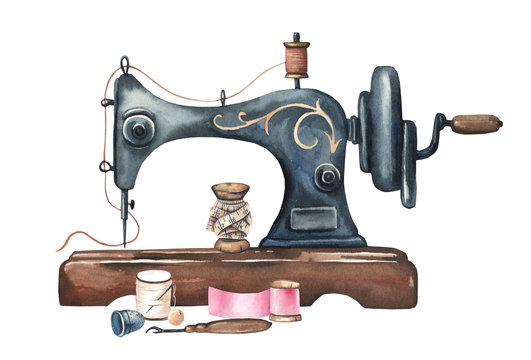 Antique sewing machine