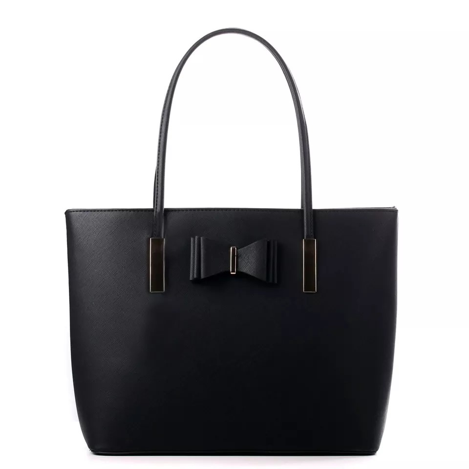 Black Large Tote Bag