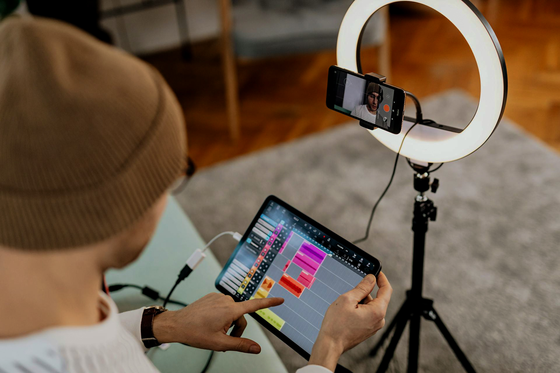 Video Edit Ringlight