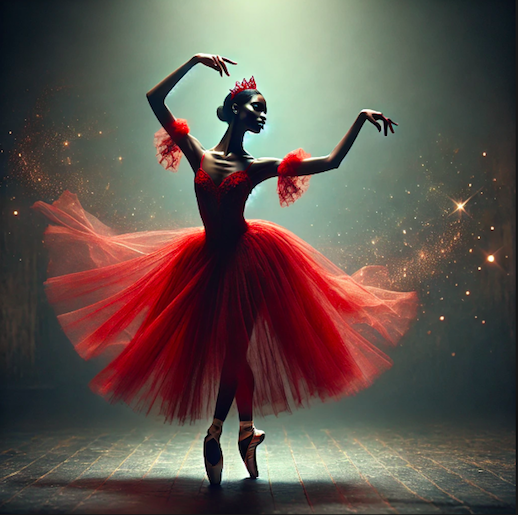 Dark Theme Ballerina