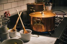 Pot and spoons image