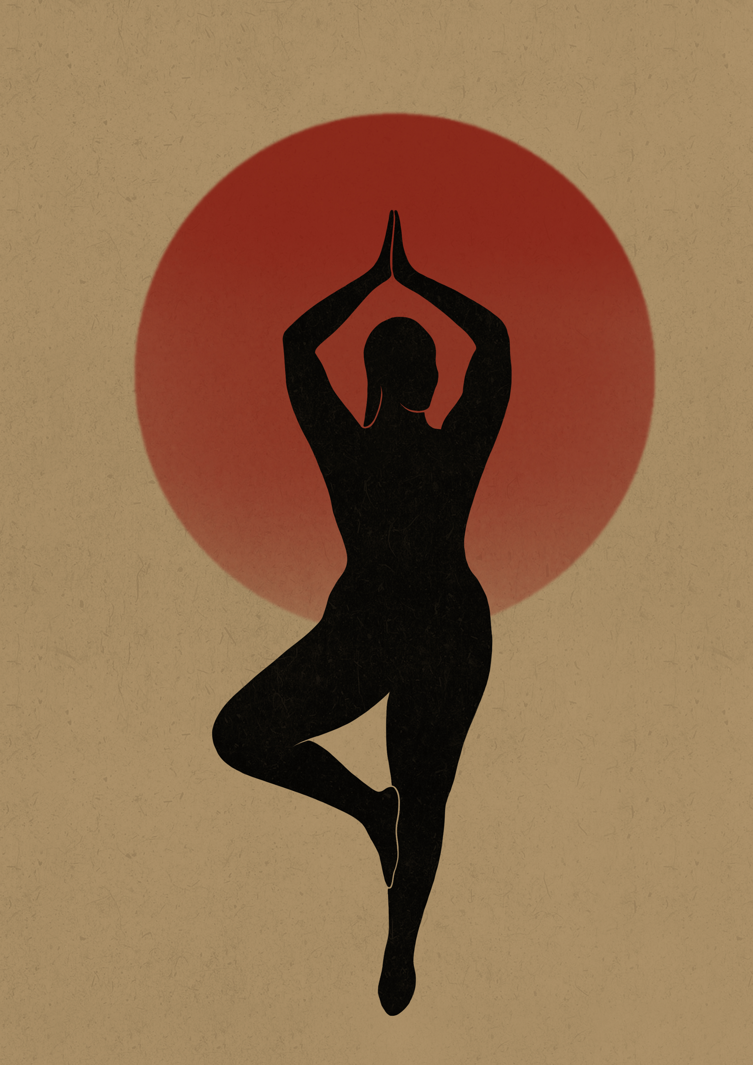 Vrikshasana Illustration