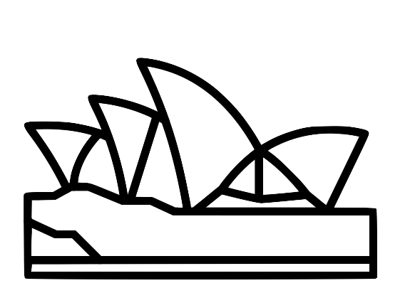 sudney-opera-house-line-drawing