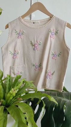 Embroidery on a cloth