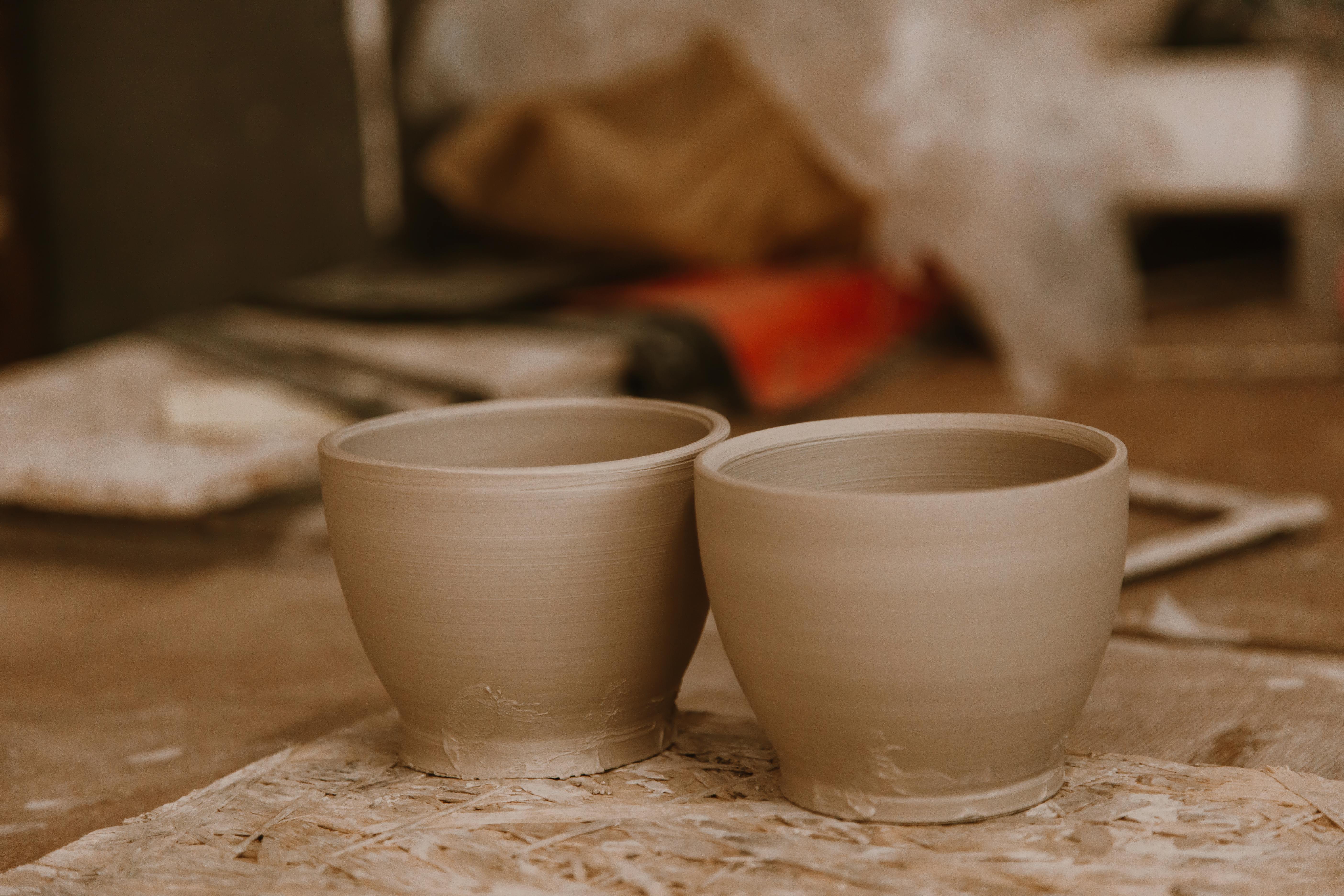 Image of a freshly molded pottery